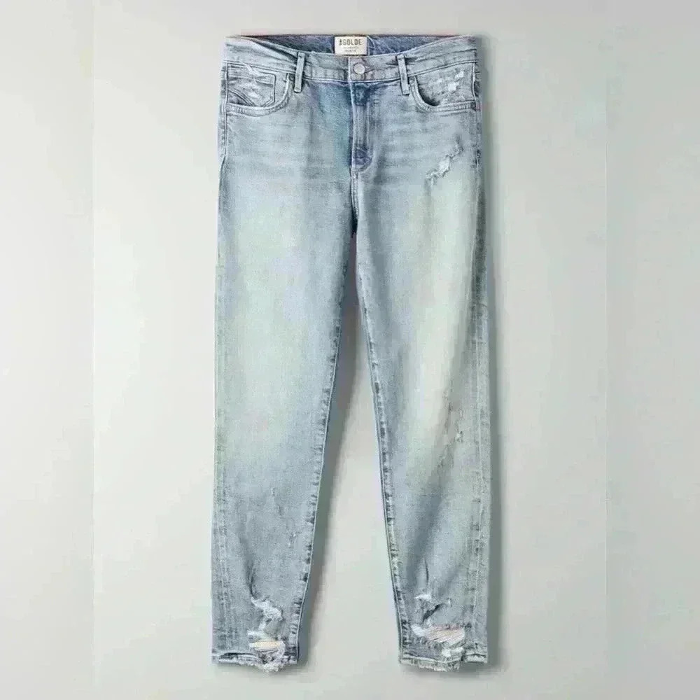 Aritzia Agolde Sophie Crop Size 29 - Picture 5 of 10